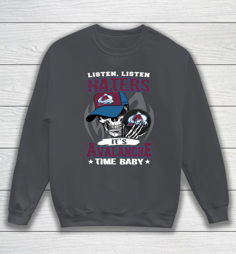 Listen Haters It is BLACKHAWKS Time Baby NHL Sweatshirt 4