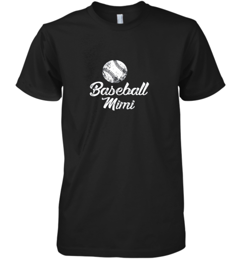 Baseball Mimi Shirt, Cute Funny Player Fan Gift Premium Men's T-Shirt