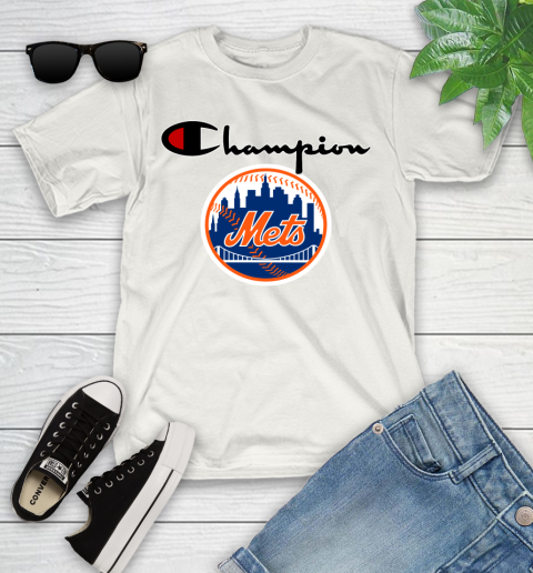 MLB Baseball New York Mets Champion Shirt Youth T-Shirt