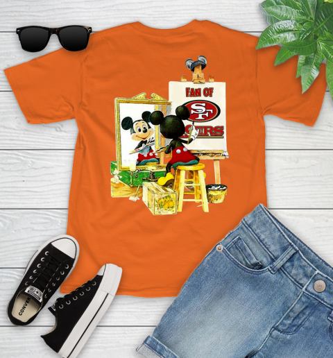 NFL Football San Francisco 49ers Mickey Drawing Shirt 101