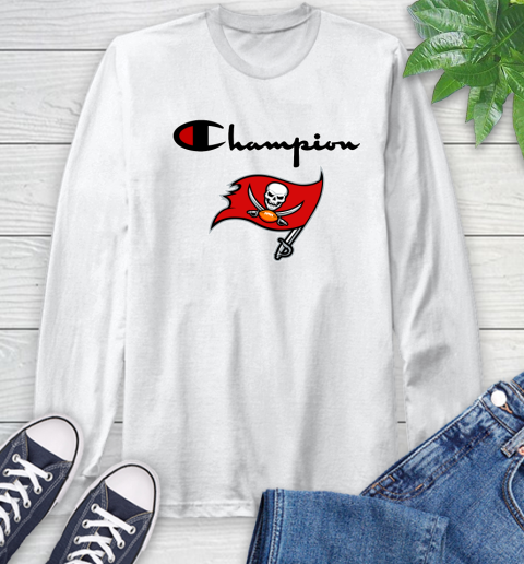 NFL Football Tampa Bay Buccaneers Champion Shirt Long Sleeve T-Shirt