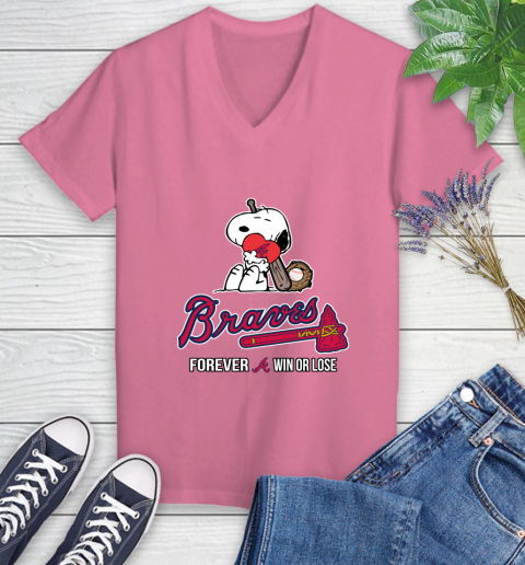 MLB The Peanuts Movie Snoopy Forever Win Or Lose Baseball Atlanta Braves 89
