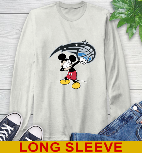 Orlando Magic NBA Basketball Dabbing Mickey Disney Sports Long Sleeve T-Shirt 12