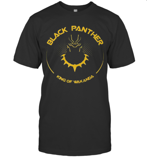Black Panther Rip Chadwick Boseman King Of Wakanda T-Shirt