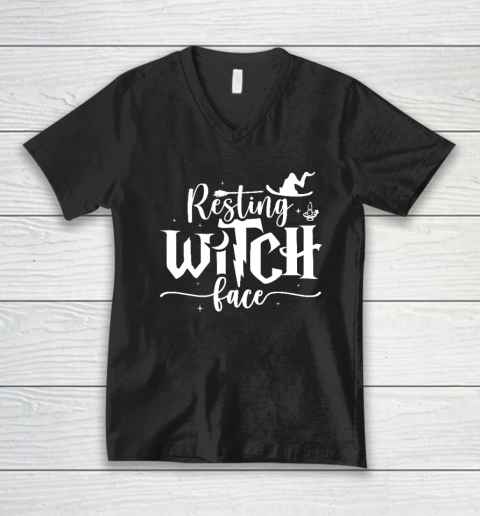 Resting Witch Face V-Neck T-Shirt