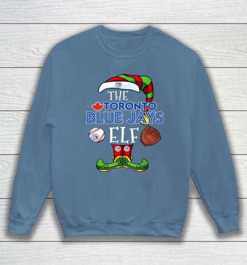 Toronto Blue Jays Christmas ELF Funny MLB Sweatshirt 6