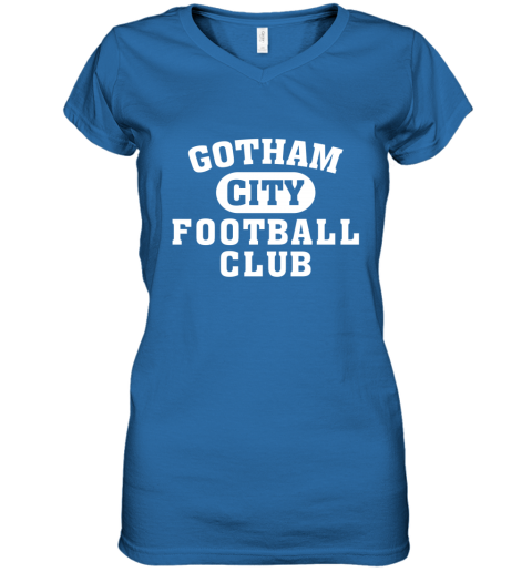NEW YORK JETS GOTHAM CITY ddhn new york jets gotham city women v neck t shirt 39 front royal