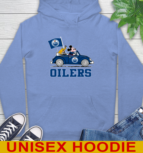 NHL Hockey Edmonton Oilers Pluto Mickey Driving Disney Shirt Hoodie 11