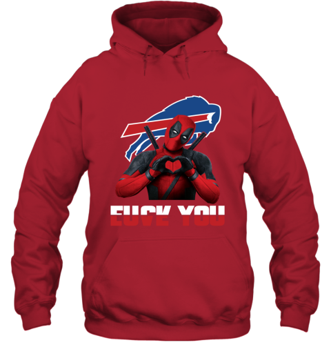NFL Buffalo Bills Deadpool Love You Fuck You Football Sports UWA04nJpsMw hoodie 23 95 151514 front red