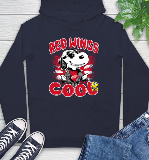 NHL Hockey Detroit Red Wings Cool Snoopy Shirt Hoodie 4 NHL Hockey Detroit Red Wings Cool Snoopy Shirt Hoodie - Image 4