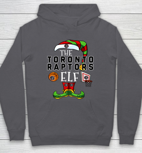 Toronto Raptors Christmas ELF Funny NBA Hoodie 4