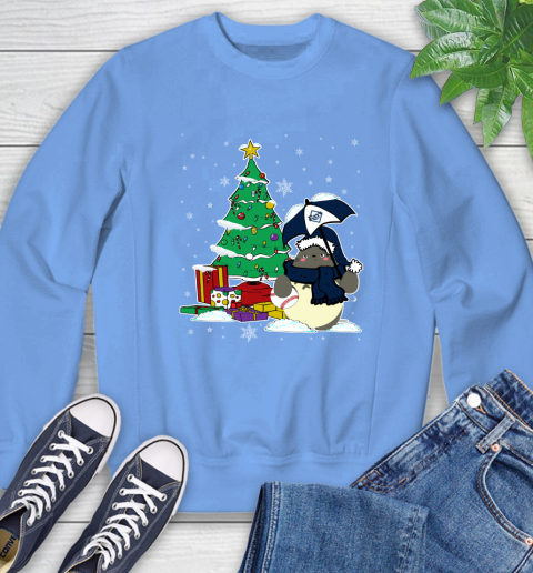 Tampa Bay Rays MLB Baseball Cute Tonari No Totoro Christmas Sports Sweatshirt 11
