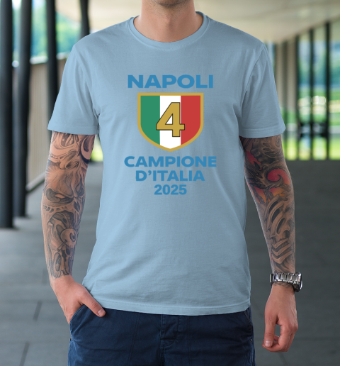 Napoli Campione D'Italia 2025 T-Shirt 5