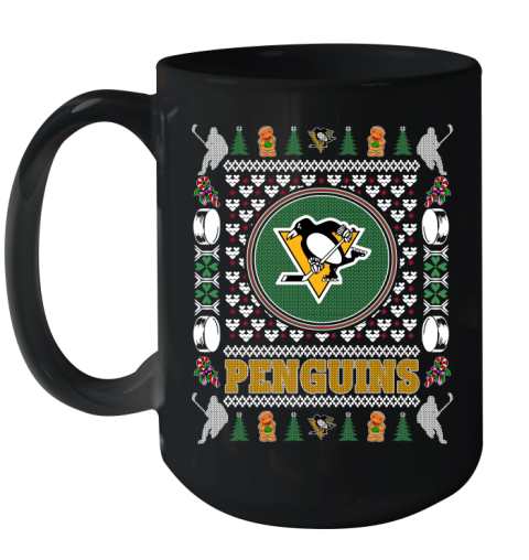 Pittsburgh Penguins Merry Christmas NHL Hockey Loyal Fan Ceramic Mug 15oz