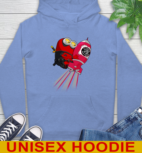 NBA Basketball Toronto Raptors Deadpool Minion Marvel Shirt Hoodie 11