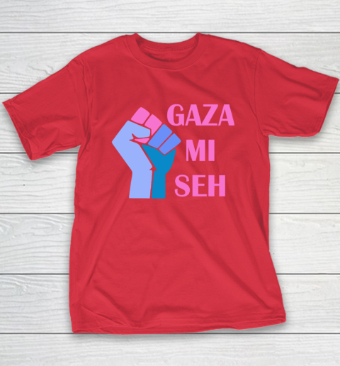 Gaza Mi Seh Palestine Youth T-Shirt 7