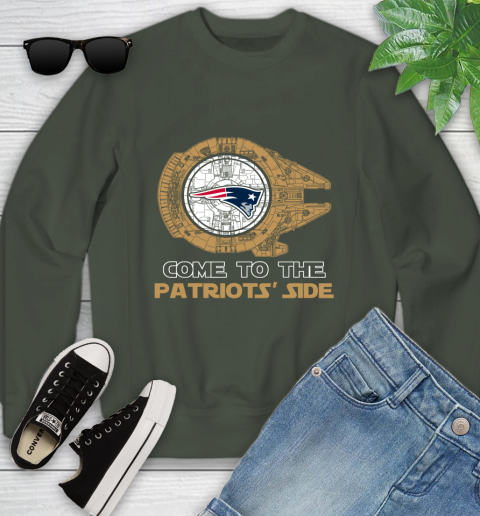 NFL Come To The New England Patriots Wars Football Sports Youth Sweatshirt 9