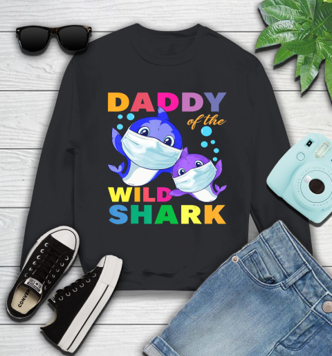Nurse Shirt Daddy Of The Baby Shark Wearing Medical Mask To Stay Safe T Shirt Sweatshirt