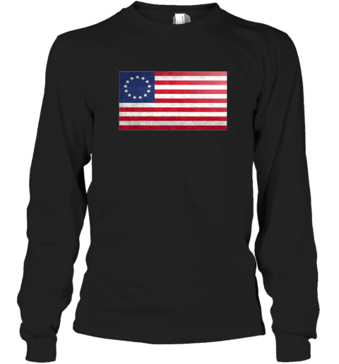 Betsy Ross flag Long Sleeve