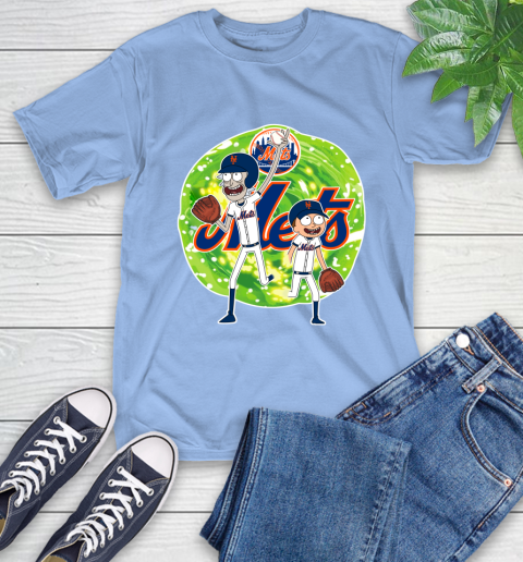 MLB New York Mets Rick And Morty Baseball Sports T-Shirt 11