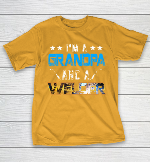 Welder American Usa Patriotic Welder Grandpa T-Shirt 12