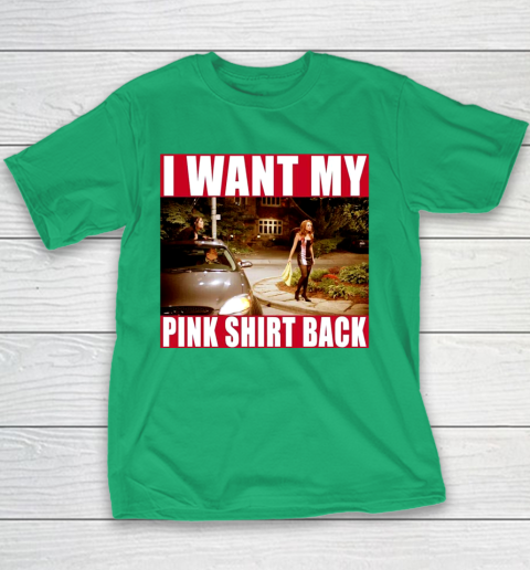 I Want My Pink Shirt Back Mean Girls Youth T-Shirt 5