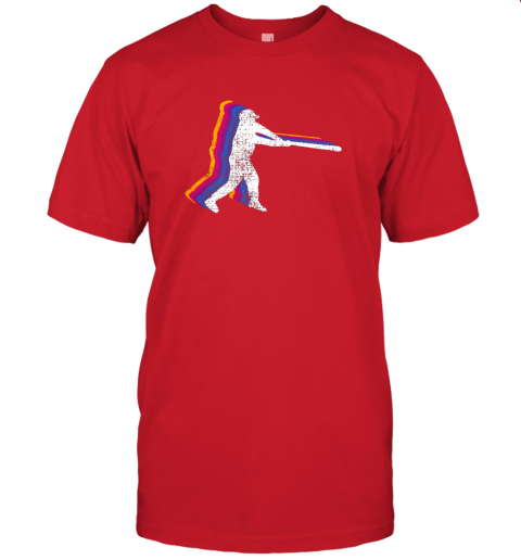 ylzc baseball shirt player gift vintage jersey t shirt 60 front red