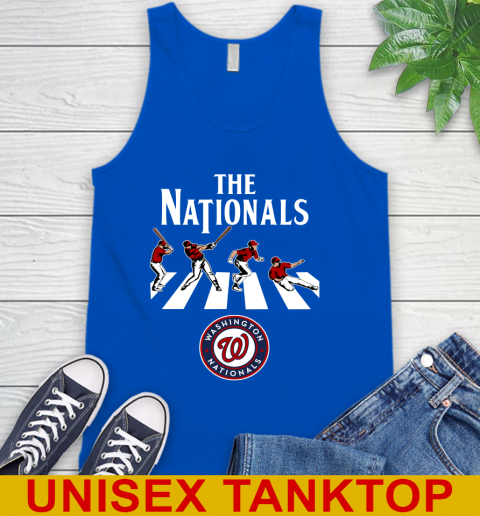MLB Baseball Washington Nationals The Beatles Rock Band Shirt Tank Top 4