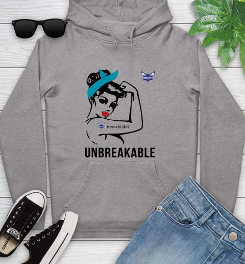 NBA Charlotte Hornets Girl Unbreakable Basketball Sports Youth Hoodie 4