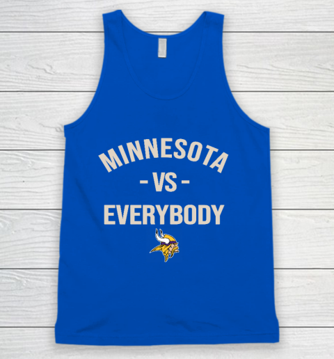Minnesota Vikings Vs Everybody Tank Top 4