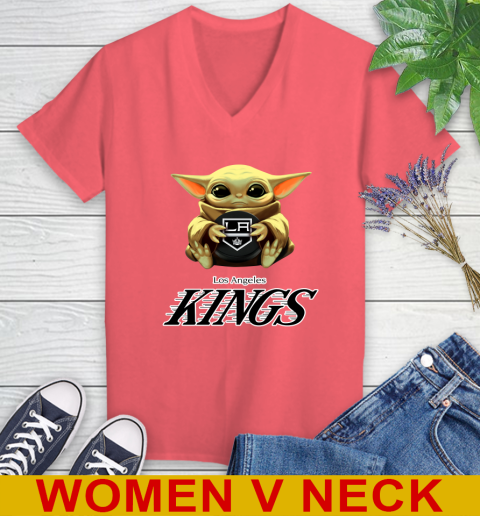 NHL Hockey Los Angeles Kings Star Wars Baby Yoda Shirt 83
