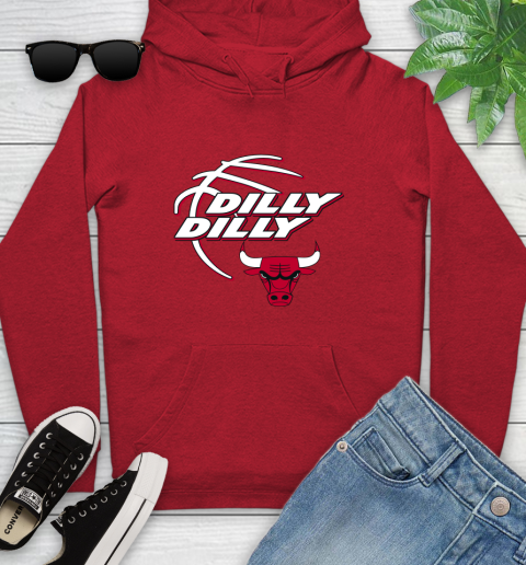 NBA Chicago Bulls Dilly Dilly Basketball Sports Youth Hoodie 11