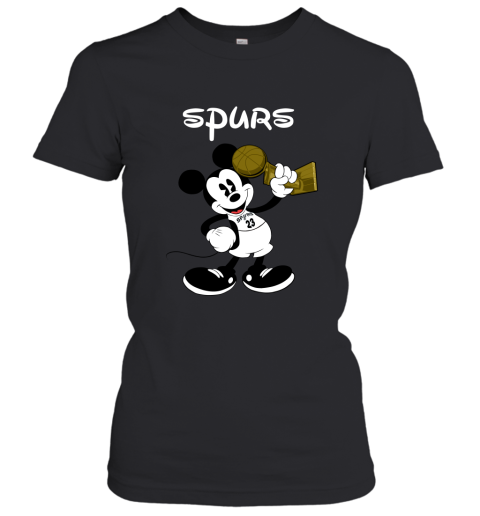 Mickey San Antonio Spurs Women's T-Shirt