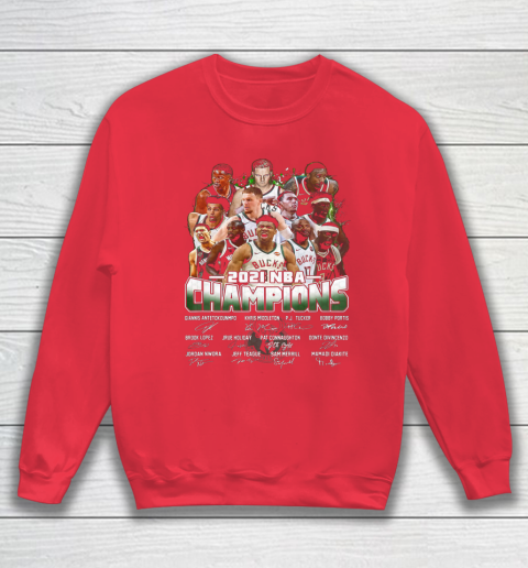 Milwaukee Bucks Championship shirt Milwaukee Basketball Bucks Finals 2021 Sweatshirt 7