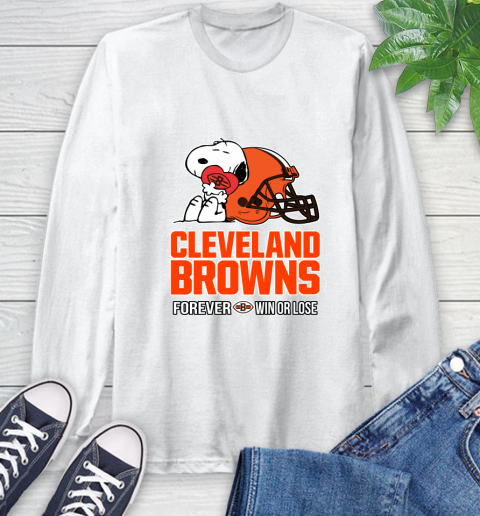 NFL The Peanuts Movie Snoopy Forever Win Or Lose Football Cleveland Browns 58