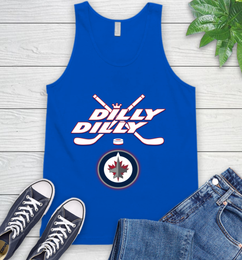 NHL Winnipeg Jets Dilly Dilly Hockey Sports Tank Top 5