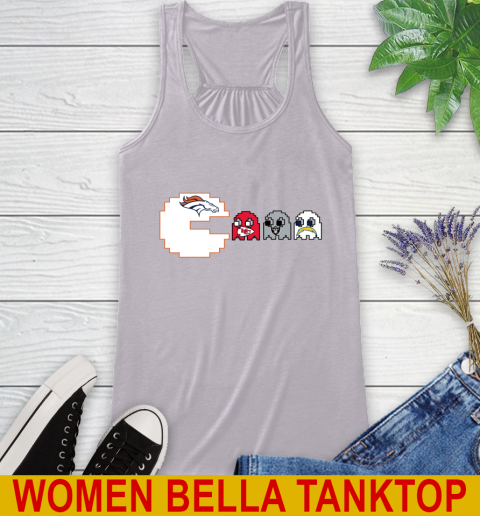 Denver Broncos NFL Football Pac Man Champion Racerback Tank 5