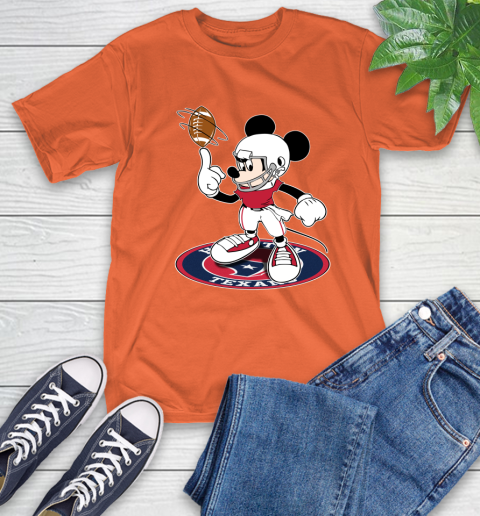 NFL Football Houston Texans Cheerful Mickey Disney Shirt T-Shirt 5