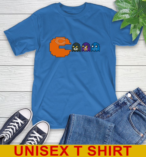 Chicago Bears NFL Football Pac Man Champion T-Shirt 9