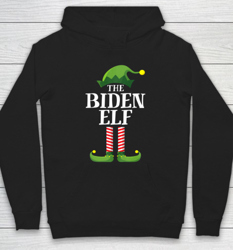 Biden Elf Matching Family Group Christmas Party Pajama Hoodie