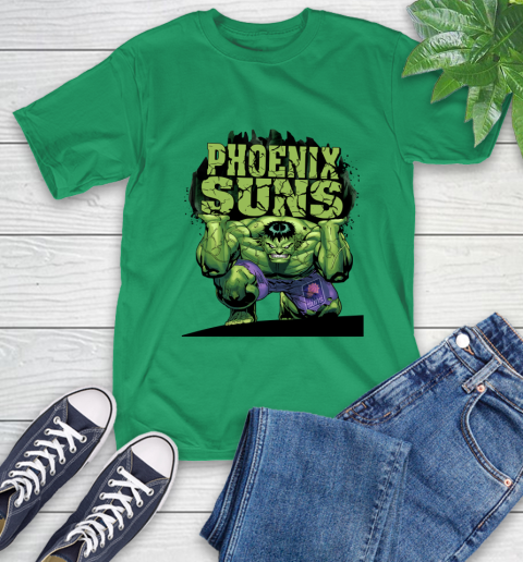 Phoenix Suns NBA Basketball Incredible Hulk Marvel Avengers Sports T-Shirt 7