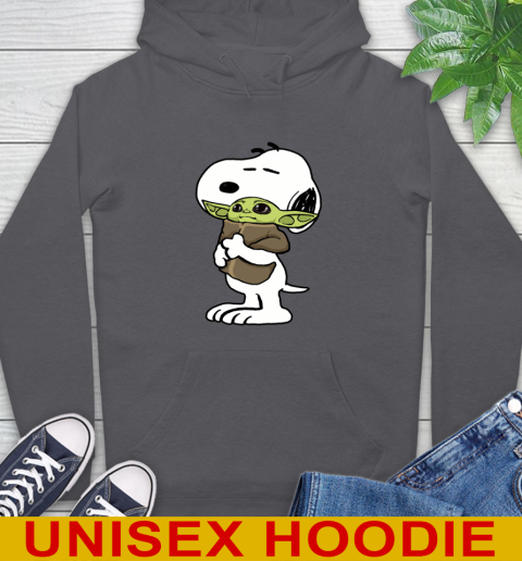 Snoopy Hugging Baby Yoda Shirt 19