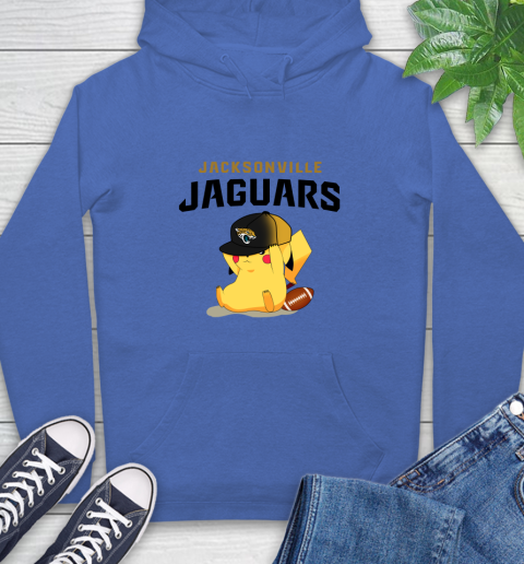 NFL Pikachu Football Sports Jacksonville Jaguars Hoodie 9