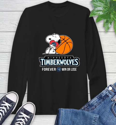 NBA The Peanuts Movie Snoopy Forever Win Or Lose Basketball Minnesota Timberwolves_000 59