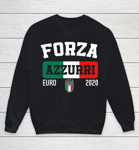 Forza Azzurri  Forza Italia  Soccer 2021  Calcio 2021 Youth Sweatshirt
