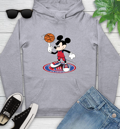 NBA Basketball LA Clippers Cheerful Mickey Disney Shirt Youth Hoodie 6