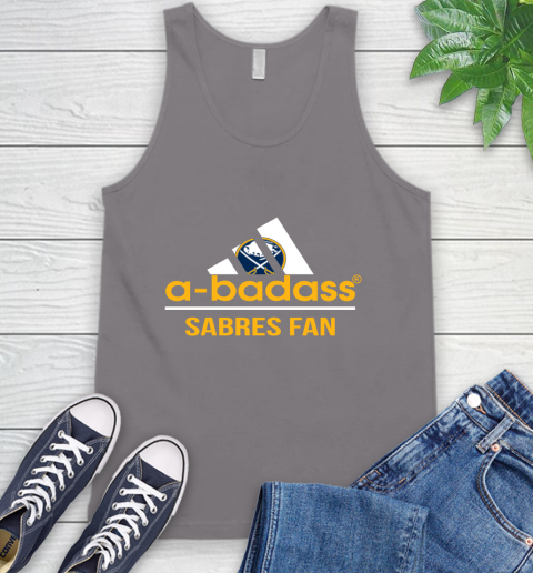 NHL A Badass Buffalo Sabres Fan Adidas Hockey Sports Tank Top 6