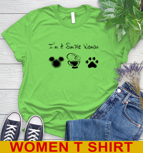 I am simple women who love mickey coffee and dog 80