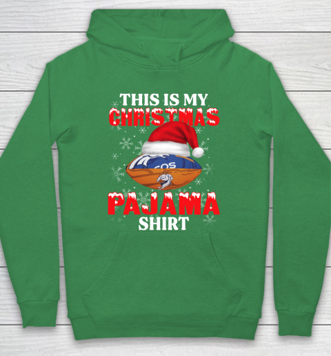 Denver Broncos This Is My Christmas Pajama Shirt NFL Hoodie 5