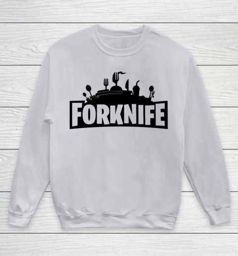 Fortnite Tshirt Forknife Youth Sweatshirt 2